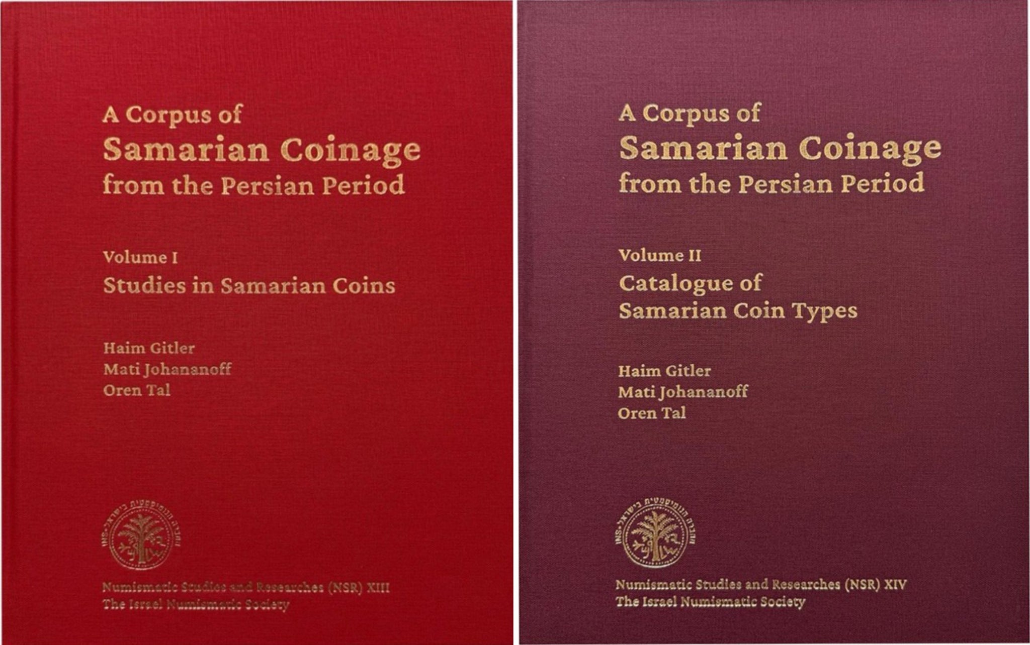 A Corpus of Samarian Coinage from the Persian Period, Volumes I & II